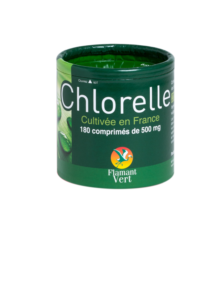 Chlorelle 180 comprimés - Flamant Vert